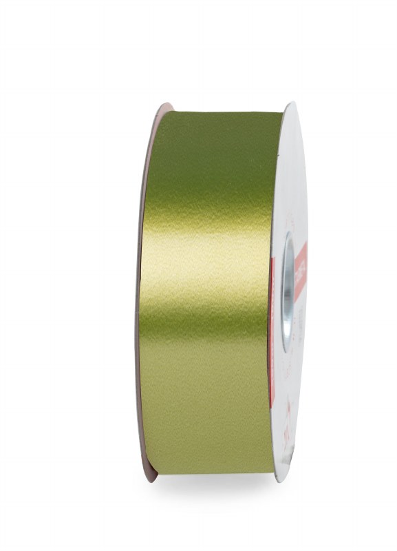 Picture of Olive green polytie florist ribbon, 100yds-P41